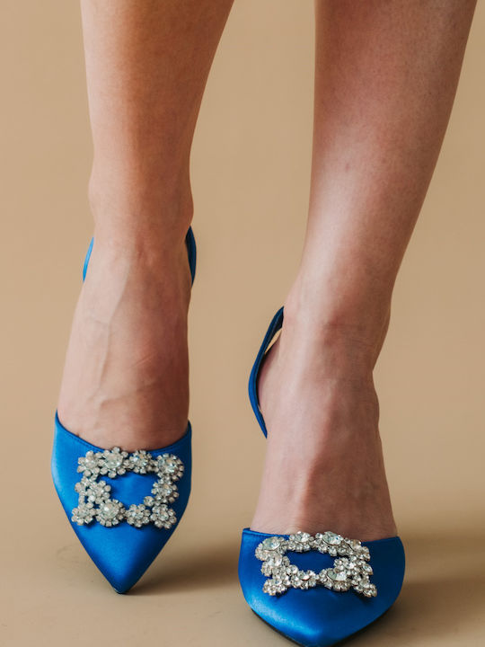 Plato Blue High Heels