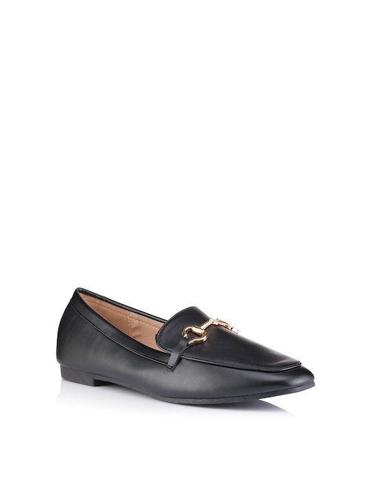 La Bottine Souriante Women's Loafers in Black Color