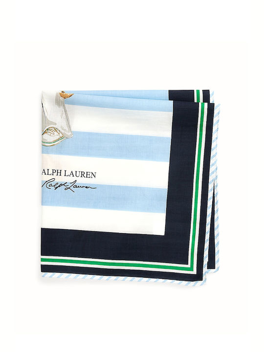 Ralph Lauren Damen Schal Blau