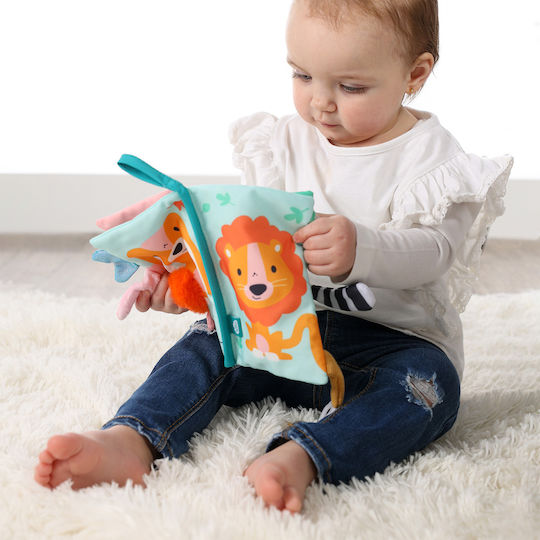 Ses Creative Aktivitätsbuch Sensory Animal Tails Cloth Book aus Stoff für 6++ Monate