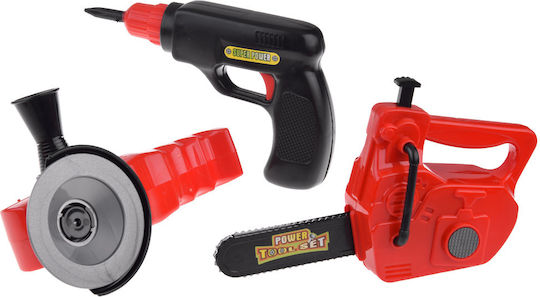 Large Firefighter Set Helmet Saw 13-Piece Fire Department Za4698