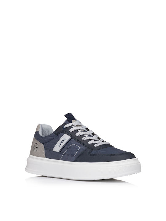 Leoss Herren Sneakers Blau