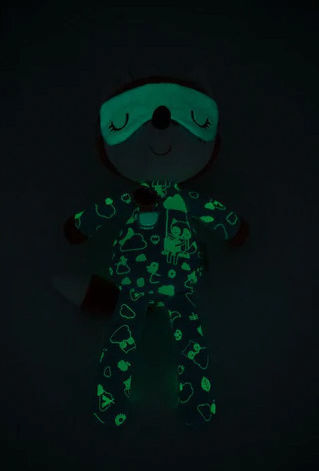 Lilliputiens Sleep Toy Fox that Glows Alice made of Fabric for 6++ Months