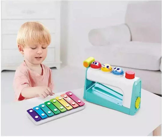 Hola Toys Musical Instrument Xylophone with Music and Sounds for 18++ Months