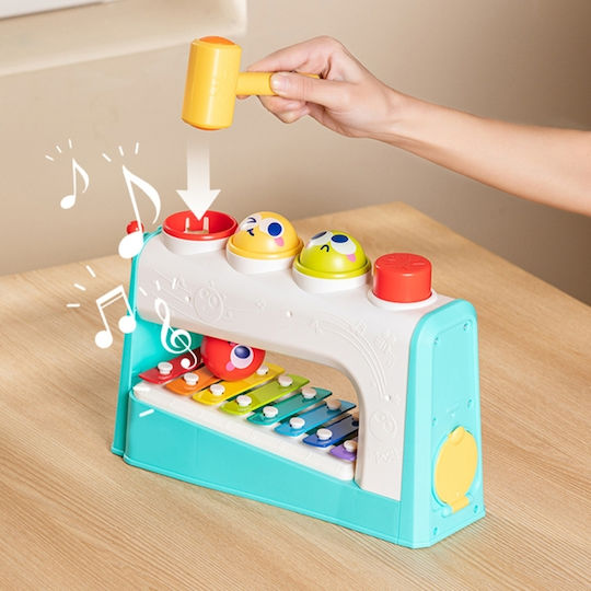 Hola Toys Musical Instrument Xylophone with Music and Sounds for 18++ Months