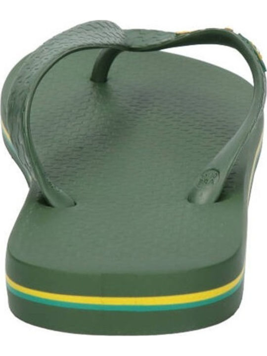 Classic Brazil II Men's Flip Flops Green