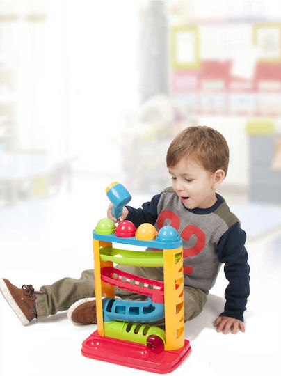 Miniland Jucărie cu Ciocan Toboggan Ball pentru 12++ Luni