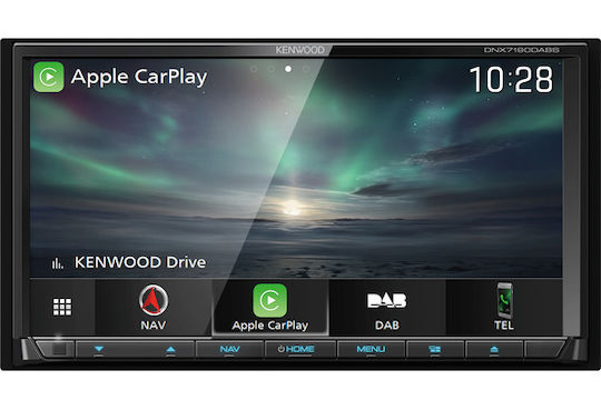 Kenwood Car Audio System 2DIN (Bluetooth/USB/CD) with Touch Screen 7"