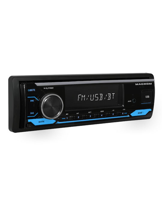 Macrom Ηχοσύστημα Αυτοκινήτου 1DIN (Bluetooth/USB)