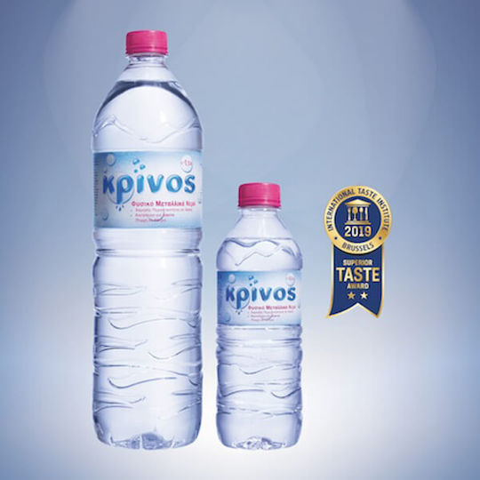 Krinos Естествен минерал Бутилирана вода 1x1.5лт