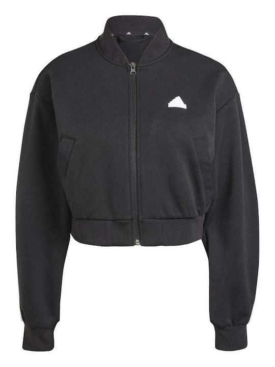 adidas Future Icons 3-Stripes Jacket Bomber Black