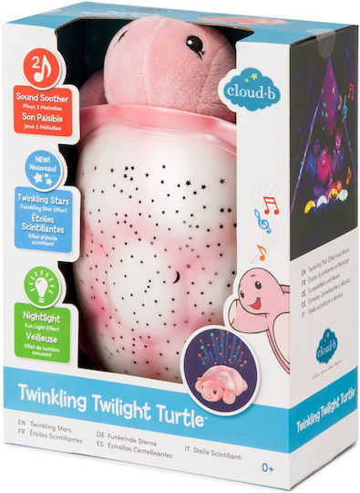 Cloud b Baby Toy Twinkling Twilight Turtle with Music and Light for 0++ Months