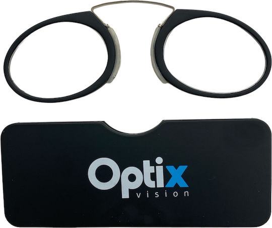 Optix Vision Tr90 Reading Glasses +1.00 in Black color TR90BLK100