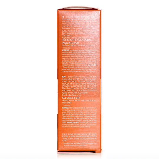 Rilastil Sun System Water Touch Αδιάβροχη Αντηλιακή Κρέμα Προσώπου SPF30 50ml