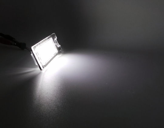 Lumini pentru plăcuțele de înmatriculare Lumini LED 12V pentru Volvo S60 / S80 / V70 / XC 70 - XC 70 / XC 90 - XC 90 2buc