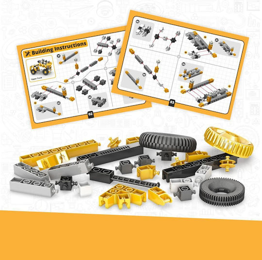 Engino Plastic Construction Toy Dump Truck for 6+ years