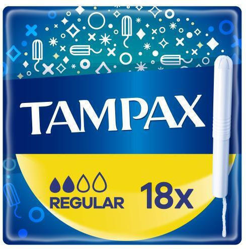 Tampax Tampoane Cu Aplicator Pentru Flux Normal 18 Buc