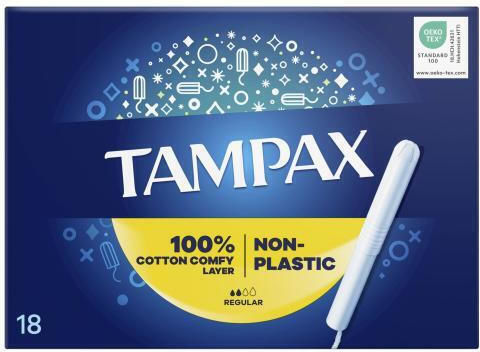 Tampax Tampoane Cu Aplicator Pentru Flux Normal 18 Buc