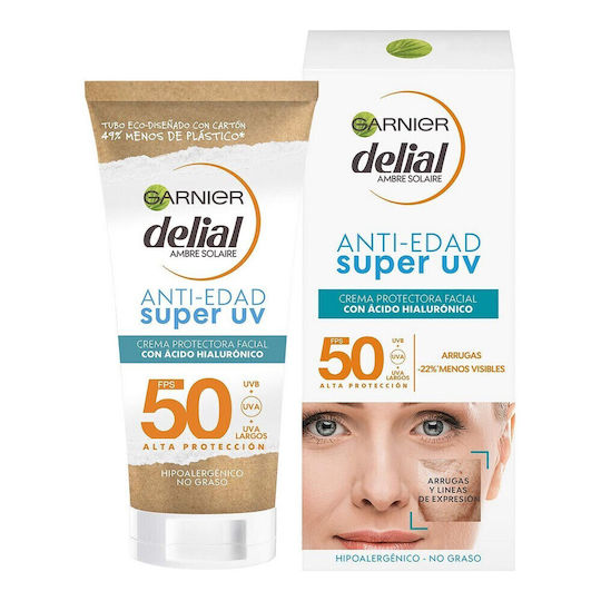 Garnier Super Uv Μαυρίσματος Προσώπου 50ml