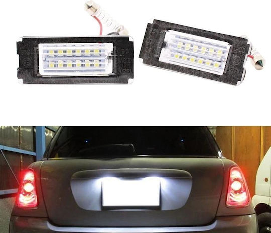 License Plate Lights Led for Mini Cooper 2pcs