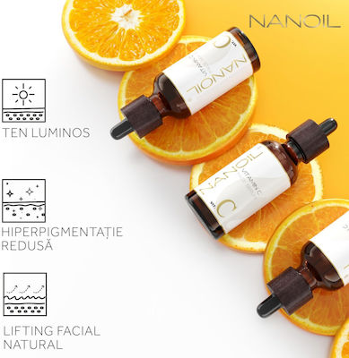 Nanoil Brightening Face Serum Vitamin C Suitable for All Skin Types with Vitamin C 50ml