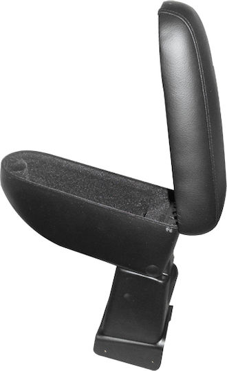 Cik Car Armrest Car Leather Armrest for Peugeot Partner Peugeot Partner Black
