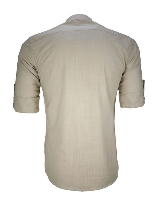 Kedi Men's Shirt Beige