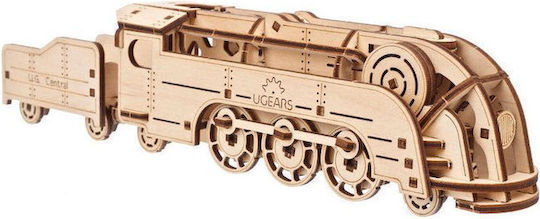 Ugears Παιχνίδι Κατασκευών Ξύλινo Μίνι Ατμάμαξα