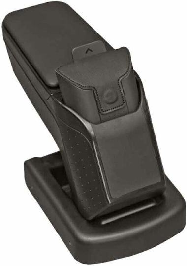 Rati Armster Car PU Armrest for Renault Clio III 2005-2013 Black