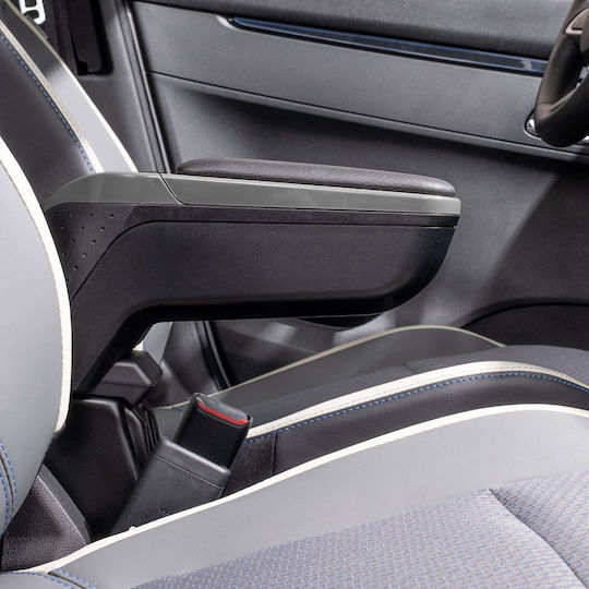 Rati Armster Car PU Armrest for Fiat 500X 2015+ Black