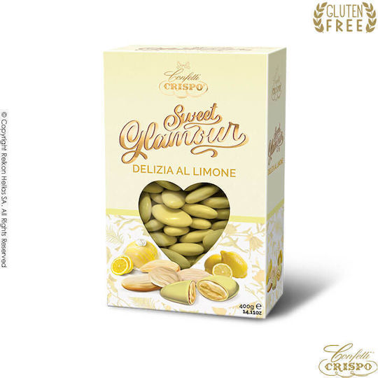 Crispo Almond Sweet Glamour Lemon Sweet Glamour Lemon Yellow 0,4kg ≈150pcs