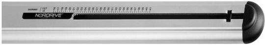 Nordrive Car Roof Bars Aluminum 120cm for Mercedes-Benz S 5D 2019+ Set without Legs Silver