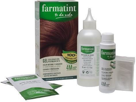 Farmatint Hair Dye no Ammonia 4m-Castaño Caoba 135ml