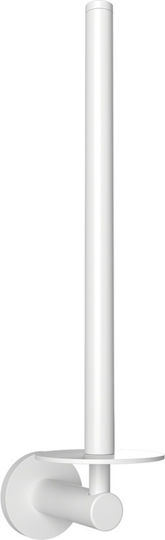 Verdi Wandmontierter Papierhalter Sigma Weiß
