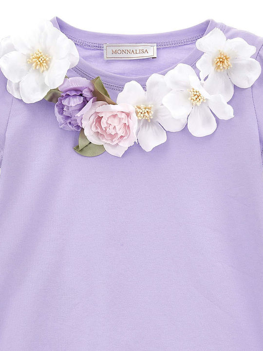 Monnalisa Kids T-shirt Purple