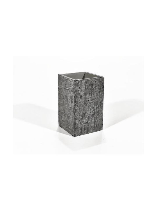 ArteLibre Resin Cup Holder Countertop Gray