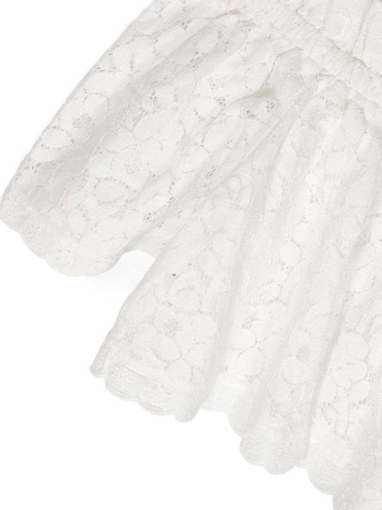 Kids' Shirt Short Sleeve Ecru