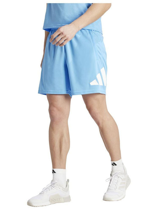 Train-essentials Logo Men's Athletic Shorts Light Blue