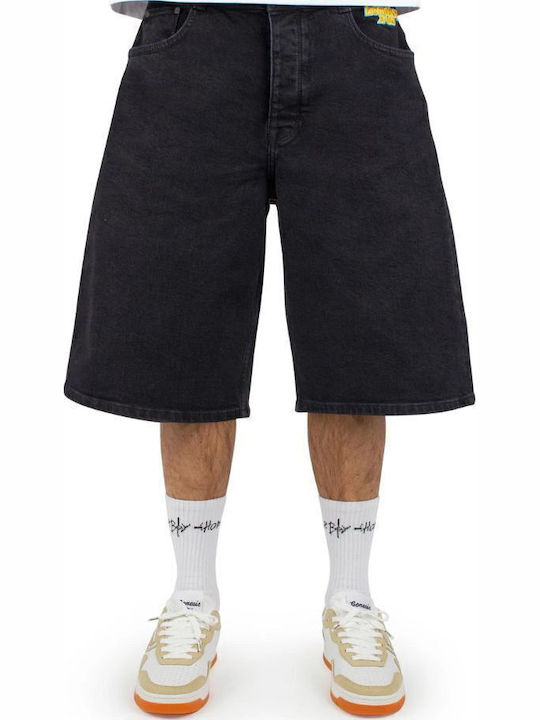 X-tra Ανδρική Βερμούδα Washed Black