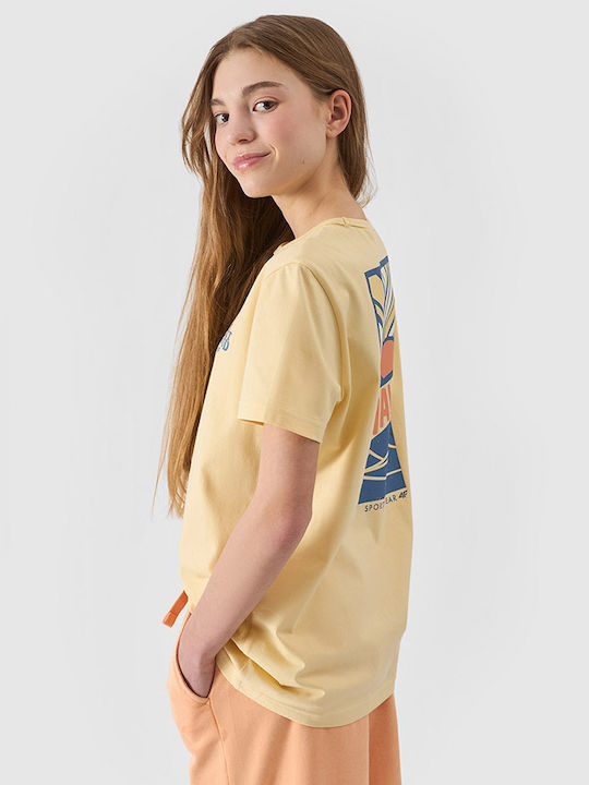 4F Kids T-shirt Yellow