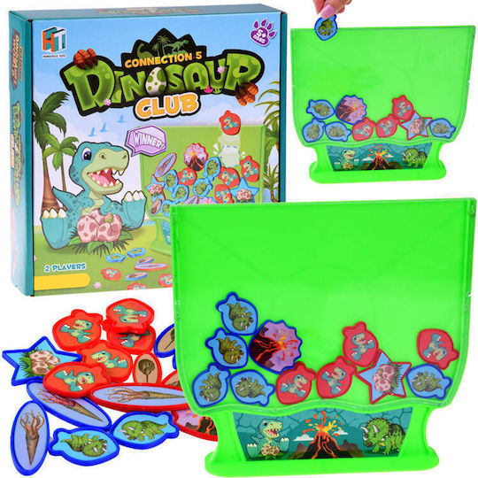 Настолна игра Connect 5 Dinosaurs за 2 играчи 5+ години GR0614 (EN) Jokomisiada