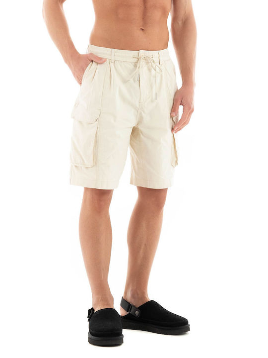 Gianni Lupo Men's Shorts Cream