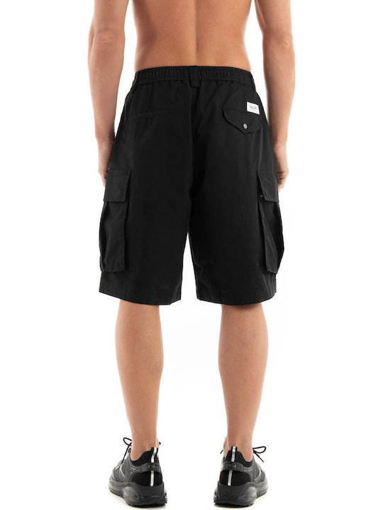 Ανδρική Βερμούδα Cargo Black