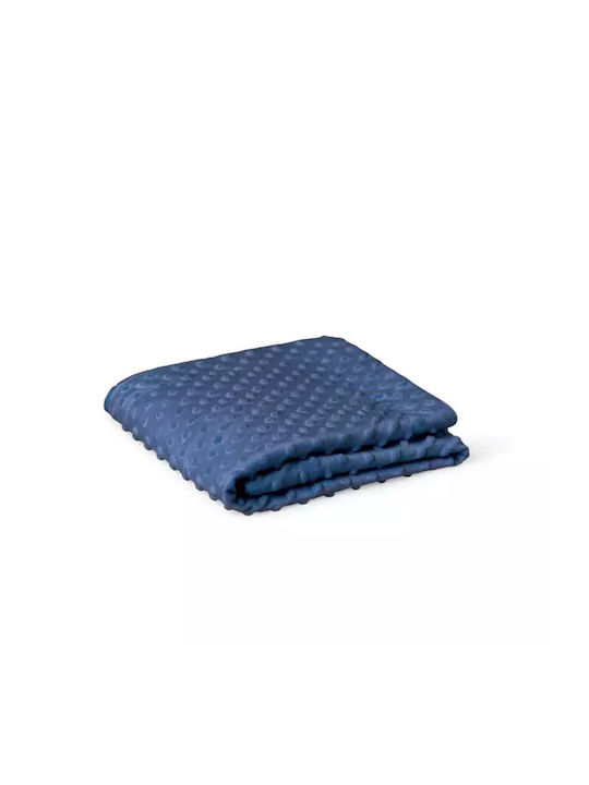 Interbaby Blanket Nursery Swaddling Blankets Coral Fleece Navy Blue 80x110cm