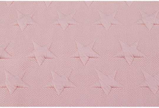 Interbaby Blanket Nursery Swaddling Blankets Universo Fleece Pink 80x110cm