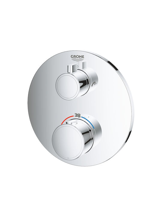 Grohe Grohtherm за душ кабина Сребрист