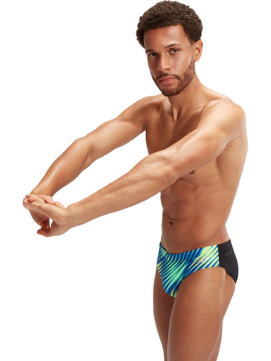 Ανδρικό Μαγιό Slip Blue/Green