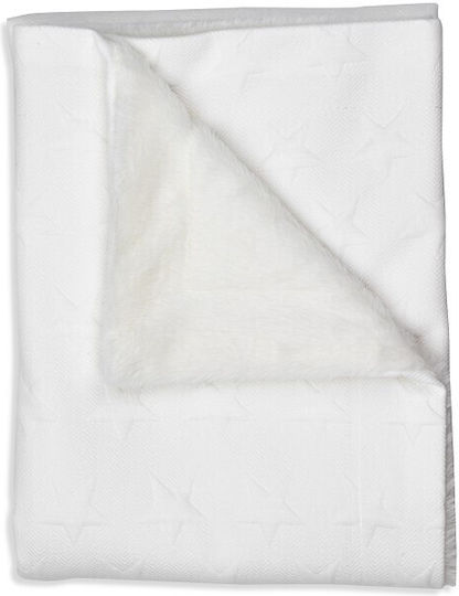 Interbaby Decke Wickeltücher für Kinderzimmer Universo Vlies Beige 80x110cm