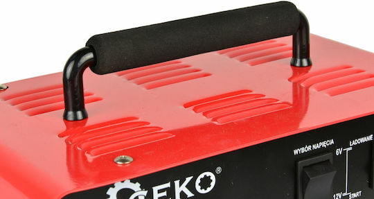 Geko Car and Motorcycle Battery Charger 6/12V
