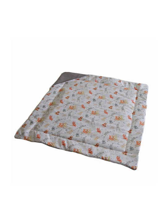 Decocraft Blanket Nursery Swaddling Blankets Night Sky Cotton Gray 90x90cm